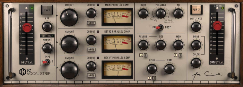 IK Multimedia joe chiccarelli vocal strip